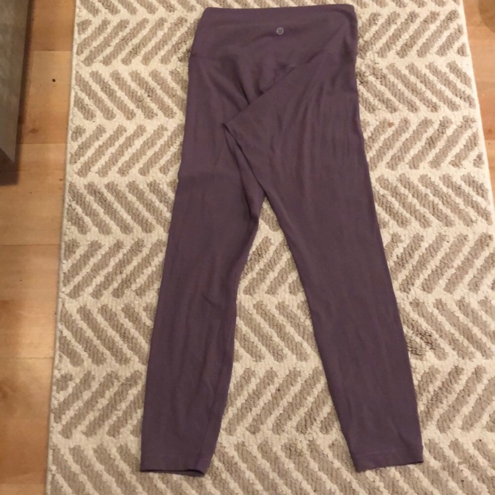 Lululemon Align Pant. Ash Purple. Size 6.